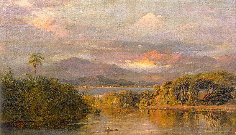 Frederic Edwin Church Mount Chimborazo Spain oil painting art